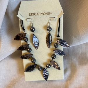 Erica Lyons necklace & earrings
